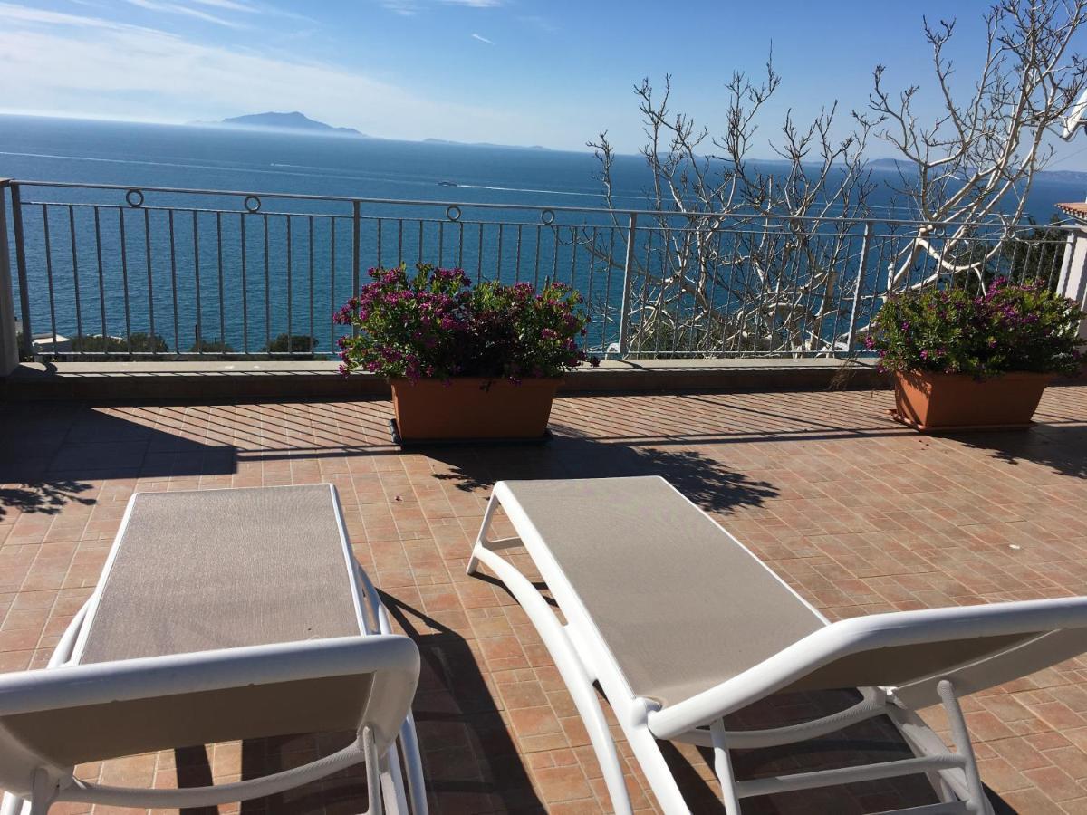 Villa d'aMare Capri View Massa Lubrense Esterno foto